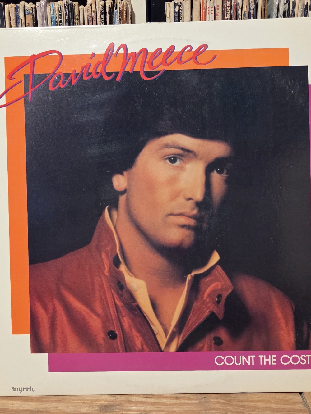 David Meece – Count The Cost vintage christian vinyl 83